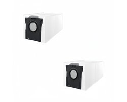 2 Stuks Stofzakken Geschikt voor Dreame D20 Plus & D20 Pro Plus - Vervangt RDB17 - 3L Stofzuigerzakken voor Afzuigstation