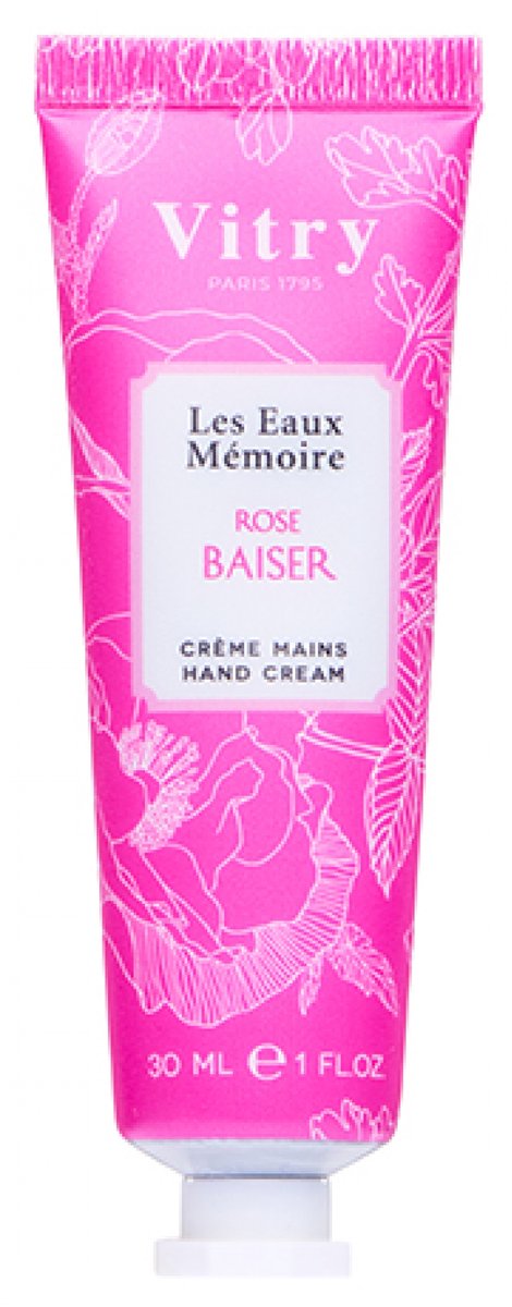 Vitry Les Eaux Mémoires Handcrème Rose Baiser 30 ml