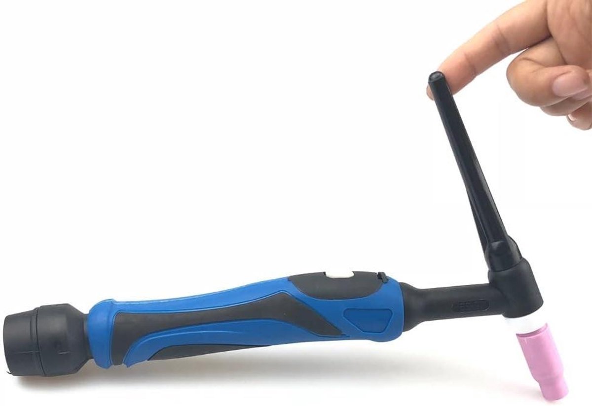 TIG Lastoorts - Lastoorts Body - Metaal Bewerken - Flexibele Hals - 5-250A - Blauw