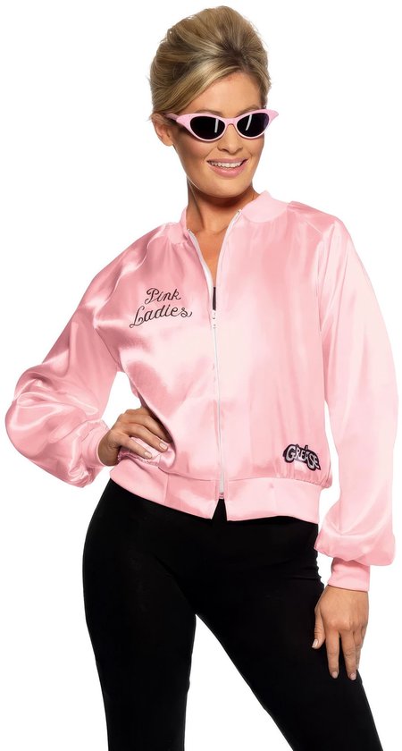 Grease Pink lady jasje - jaren 50 kostuum - maat M (40-42)