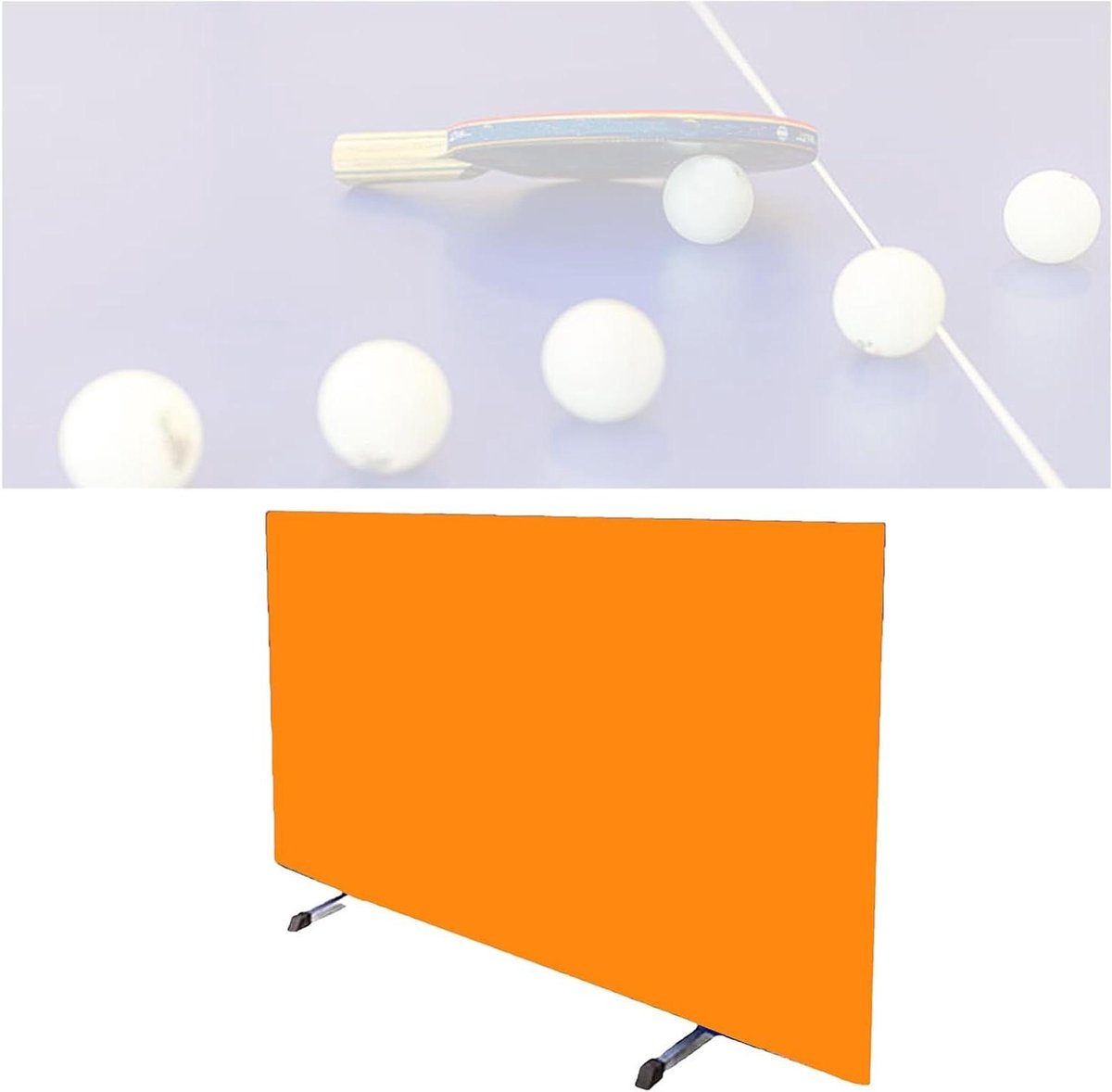 Tafeltennis Scheidingswand - Ballenbak Hek - Balverzameling Verbeteren - Opvouwbaar Ontwerp - 140 x 75 cm - Niet gespecificeerd
