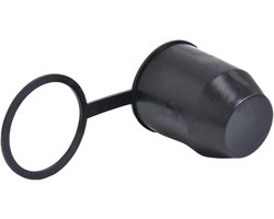 Trekhaak Afdekking - Kogelhoes Beschermer - Bescherming Caravan - Automatisch Sluitend - 50mm Universeel - Zwart