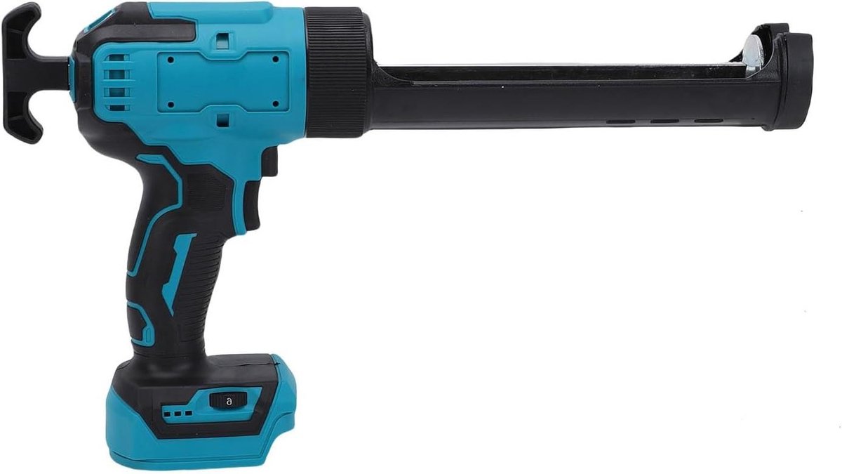 Draadloos Kitpistool - Elektrisch Kitpistool Batterij - Kitwerkzaamheden Uitvoeren - Hoge Stuwkracht 800kg - 10OZ 300ml - Grijs