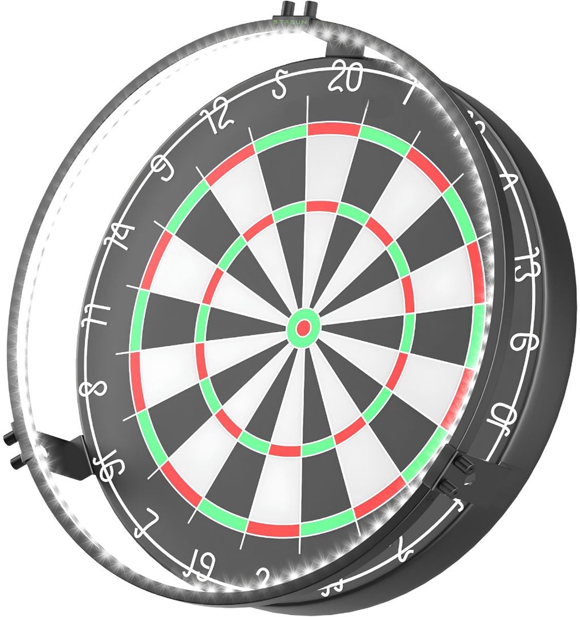 JCP® Dartbord Verlichting - Dart Bord Verlichting - Professionele Verlichting voor Dartbord - Zwart - 47cm x 47xm 13cm