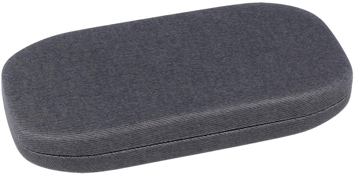 Omgoods - Plat Metalen Etui Tilos Cosy voor Zonneclips - Stijlvol en Duurzaam in Klassiek Zwart