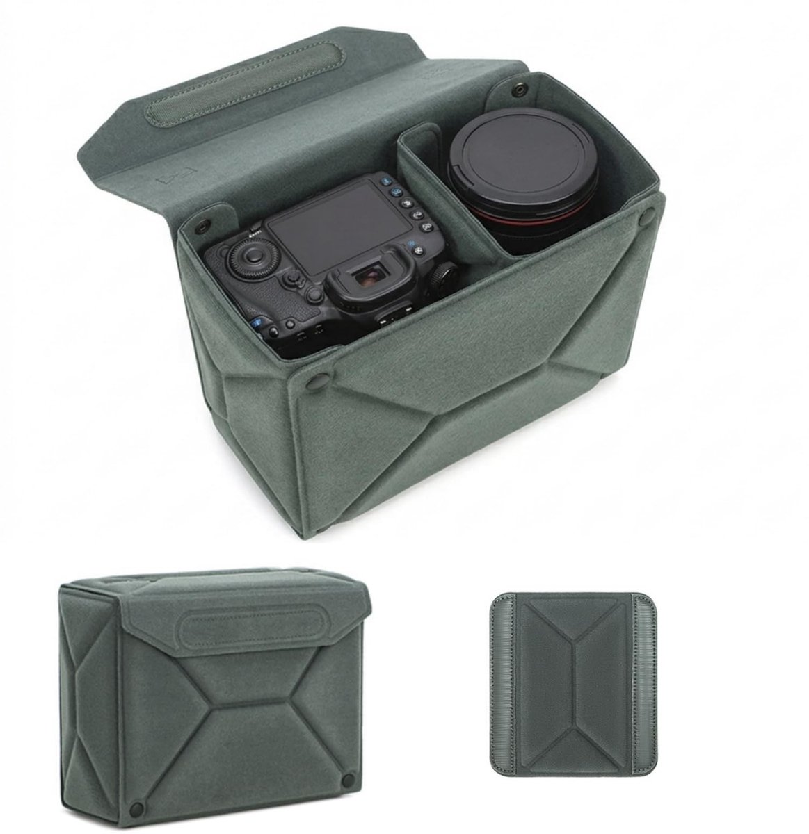 Omgoods - Padded Camera en Lens Bag - Waterdicht en Schokbestendig