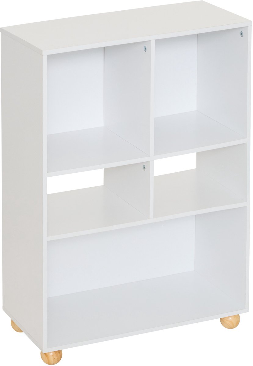 Atmosphera Boekenkast Mix N Module - 5 vakken - 68x32x91cm - Wit