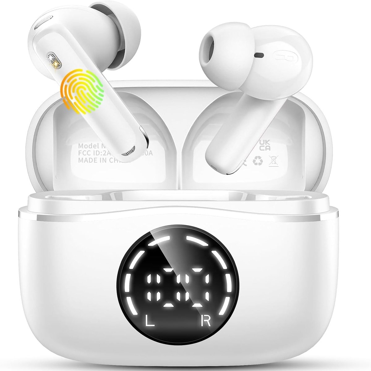Omgoods - Draadloze Bluetooth Hoofdtelefoon - 50 Uur Speeltijd, Ruisonderdrukking
