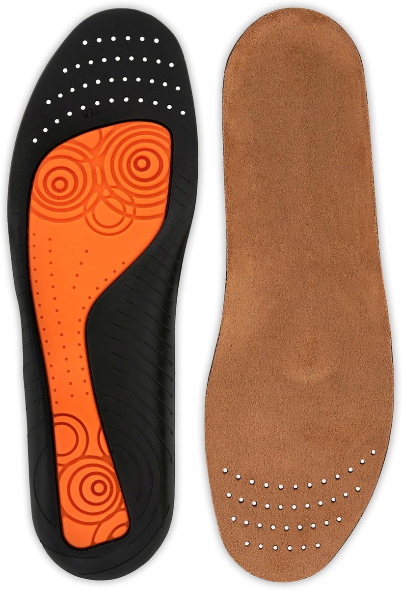 Comfort – ergonomische inlegzolen met demping, wasbaar, sneldrogend, unisex – 1 paar (43 EUR)