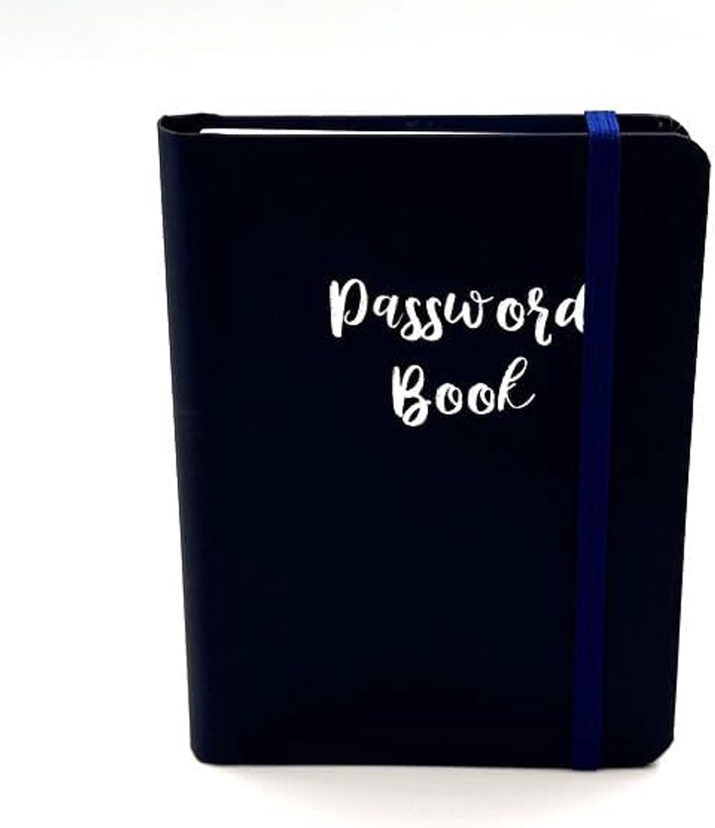 A-Z Genummerd Notitieboek voor Internet Login Informatie - Kleine Zakformaat Wachtwoord Keeper Journal Notitieboek voor Computer, Website, Navy