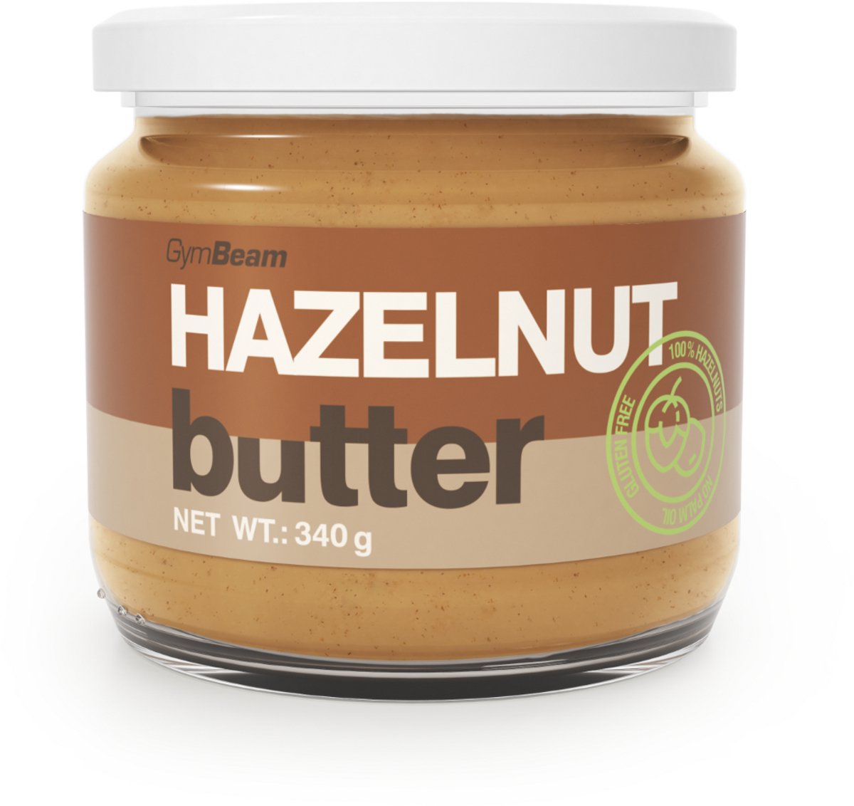 GymBeam Hazelnootboter 8 x 340 g