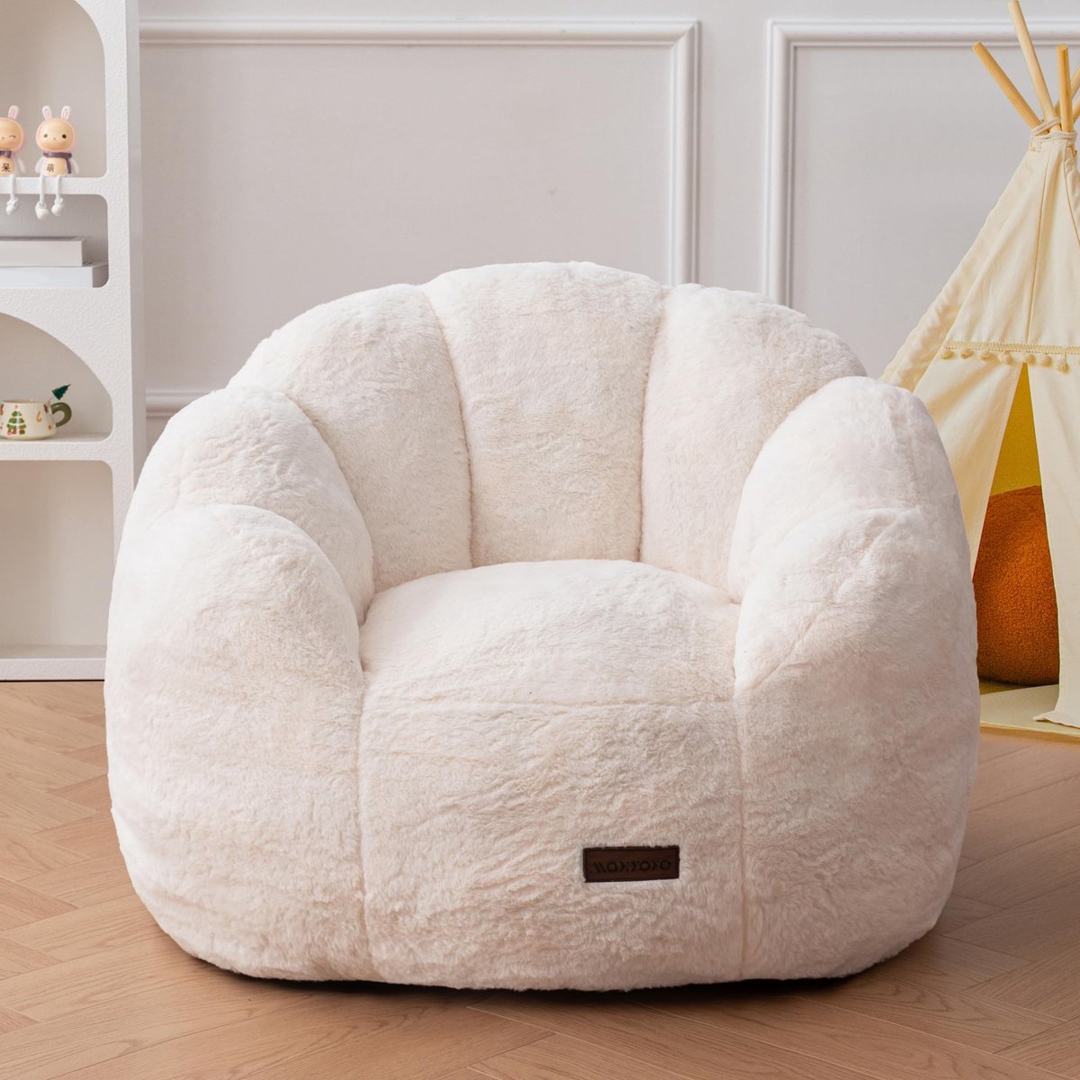 Omgoods - Bean Bag - Bloemvormige 1-zits bank met vulling