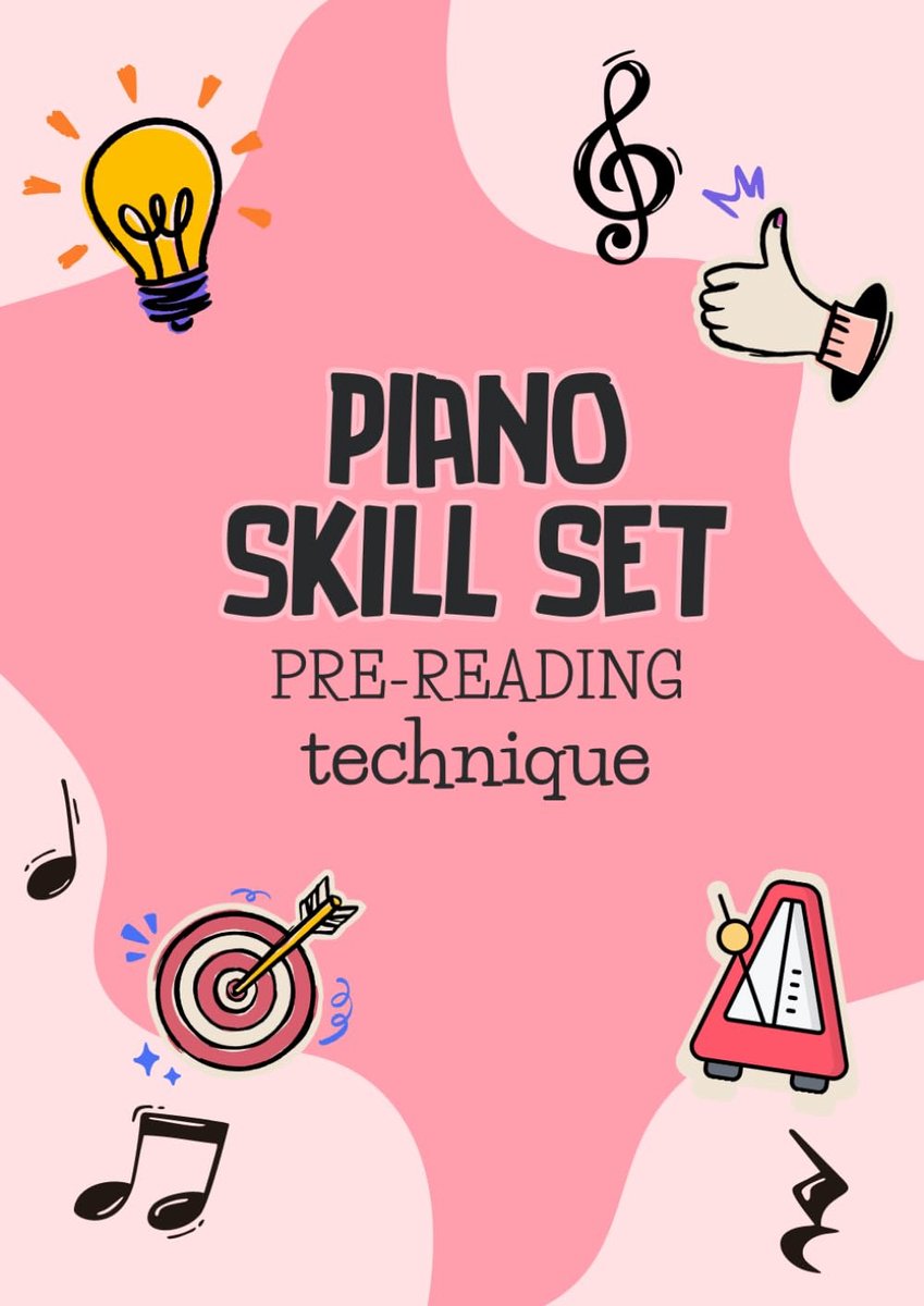 Skill Set Pre-Reading Technique Book for Beginners