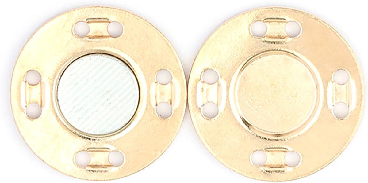 Knopen naai benodigdheden magnetische metalen gesp 3 paar onzichtbare drukknoop sluiting voor kleding jas handgemaakt DIY accessoire