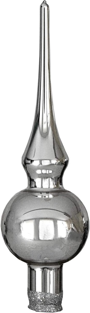 Jingle Bells Lauscha kerstboom Topper Minispitze