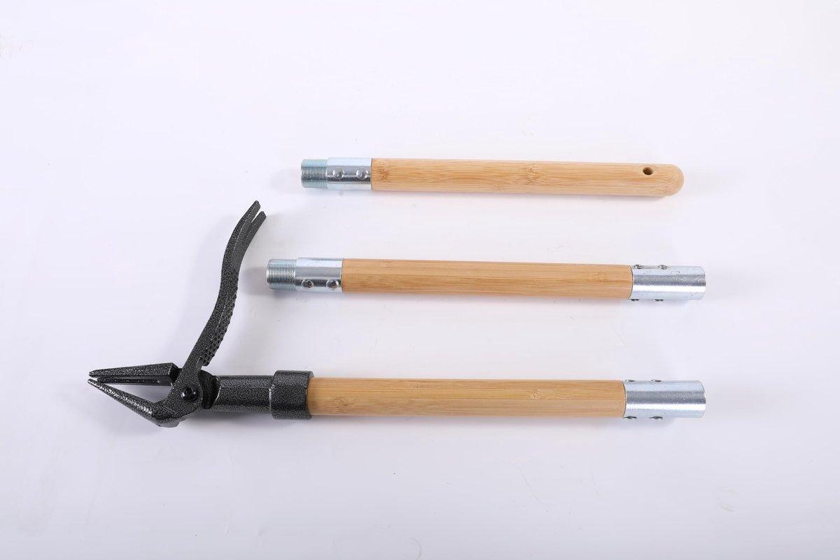 Omgoods - Onkruidsteker 110 cm met Snijbestendige Handschoenen