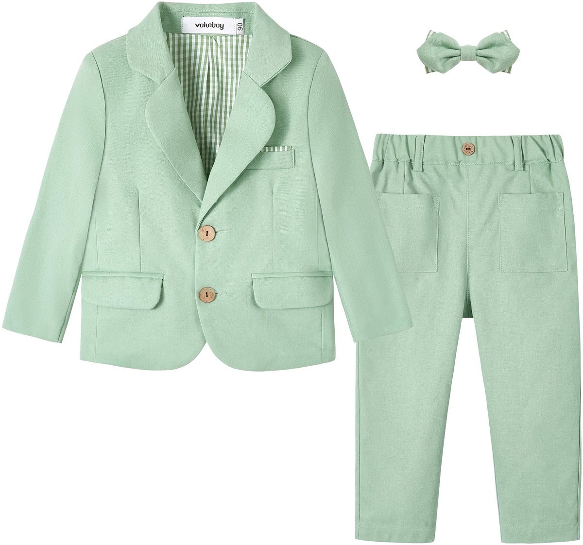 Omgoods - Baby Jongens Tuxedo Set - 2-delig Blazer en Broek voor Feestjes