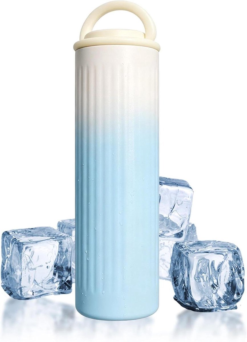Kleine Koelpakketten - Herbruikbare IJspacks - Outdoor Activiteiten - Lekvrije Structuur - 17 cm - Blauw