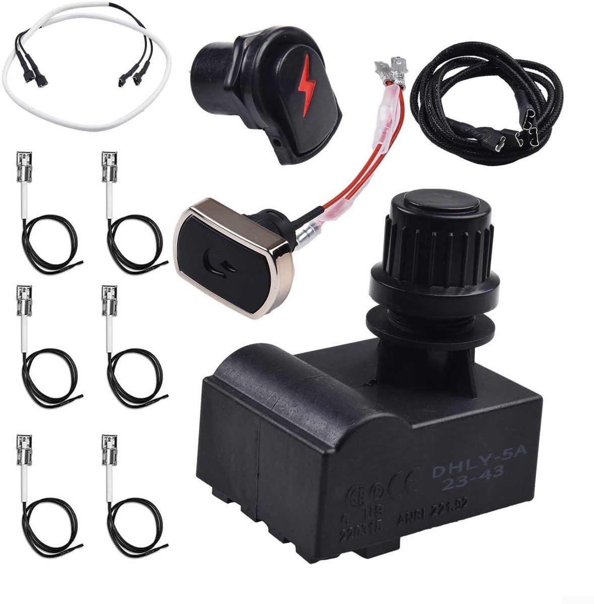 Omgoods - Elektronische Ontstekingsmodule Kit voor Charbroil BBQ-grills - Vervangende Onderdelen