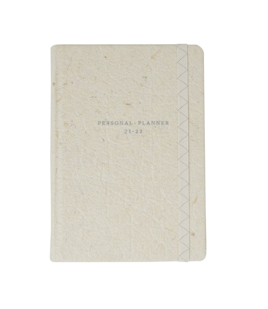 Omgoods - Persoonlijke Planner 2021-2022 - Piñatex, Natuurlijk