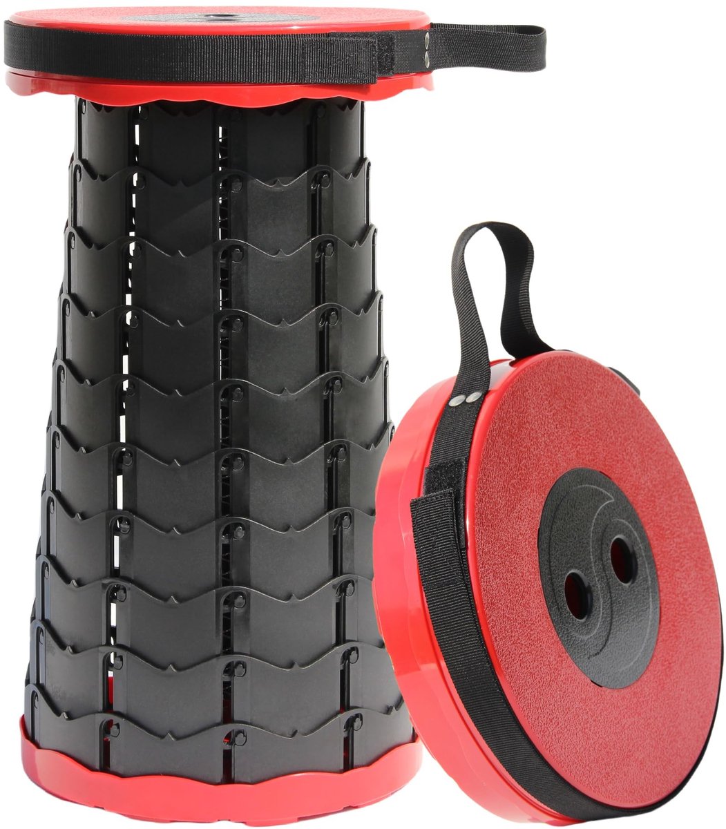 Omgoods - Telescopische Camping Stool - Draagbare Vouwstoel voor Buiten