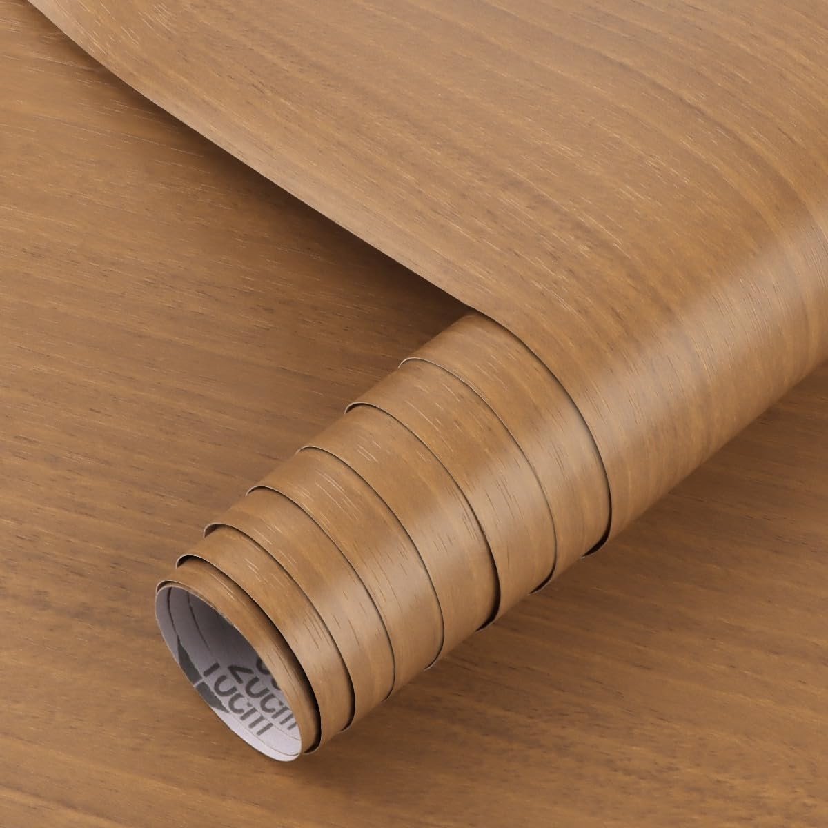 Omgoods - Bruin Houten Zelfklevend Contactpapier - 84cm x 3m
