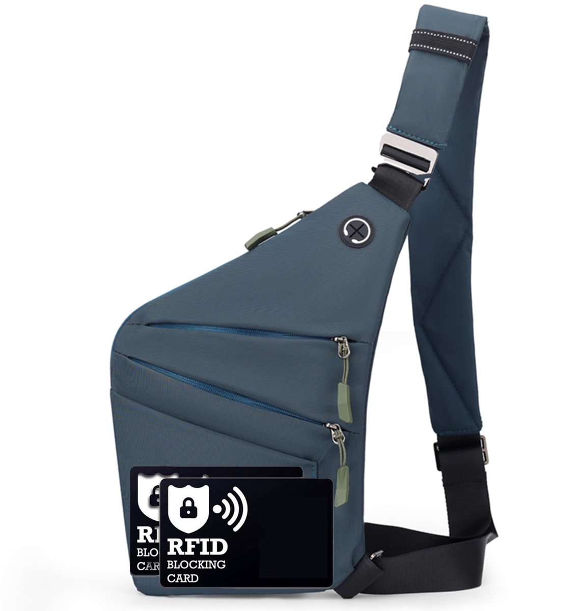 Omgoods - Anti-Theft Schoudertas - Waterdichte Crossbody Bag voor Iedereen