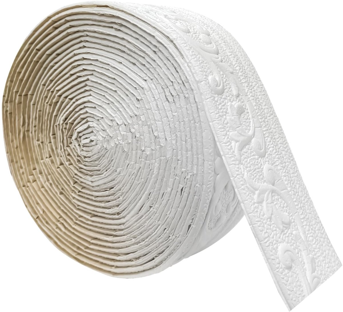 Omgoods - Flexibele Zelfklevende Decoratieve Strips - 10 m x 8 cm x 5 mm, Waterdicht