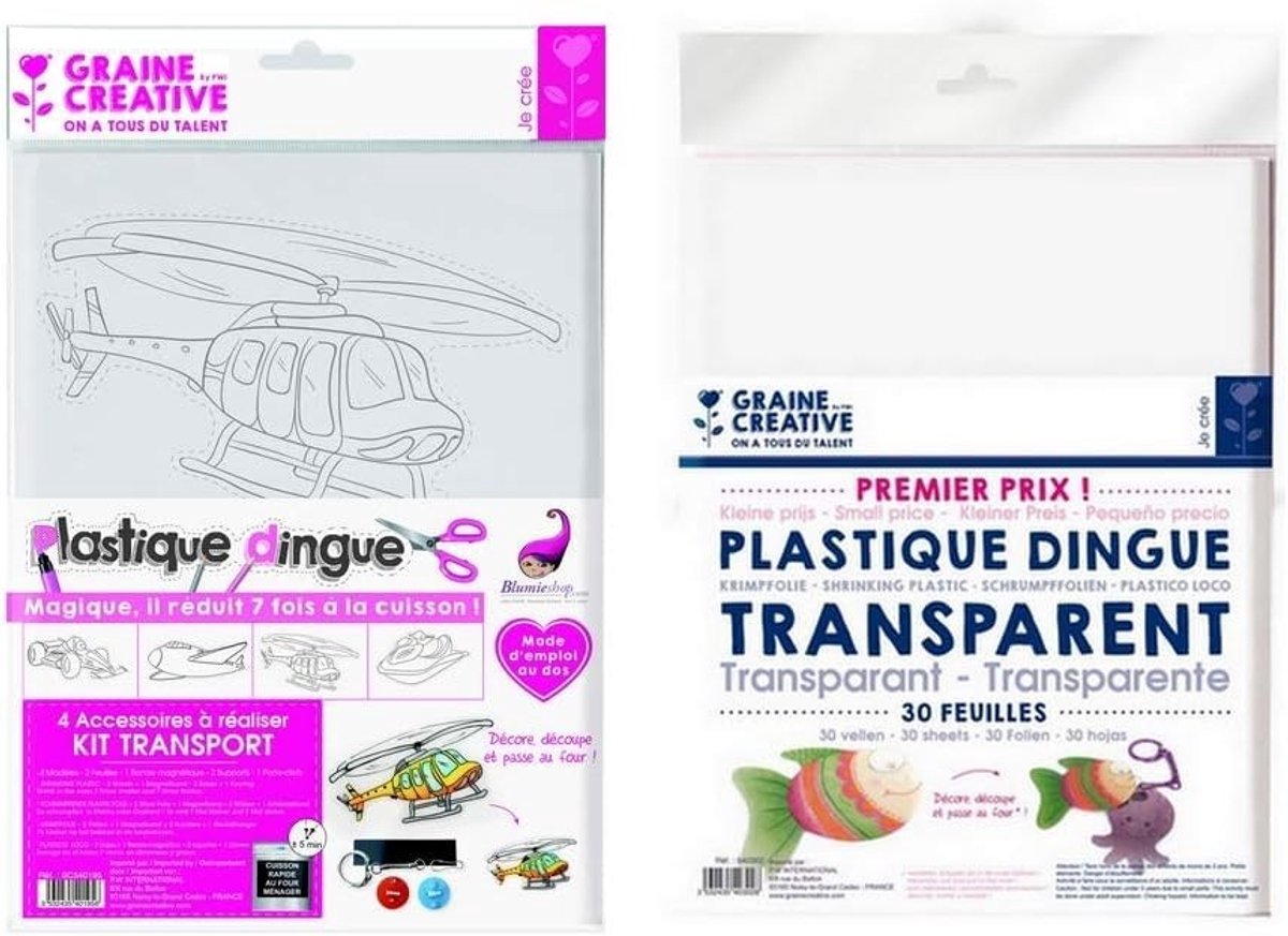 Omgoods - Set van 30 Gekartelde Kunststof Vellen + Transportset