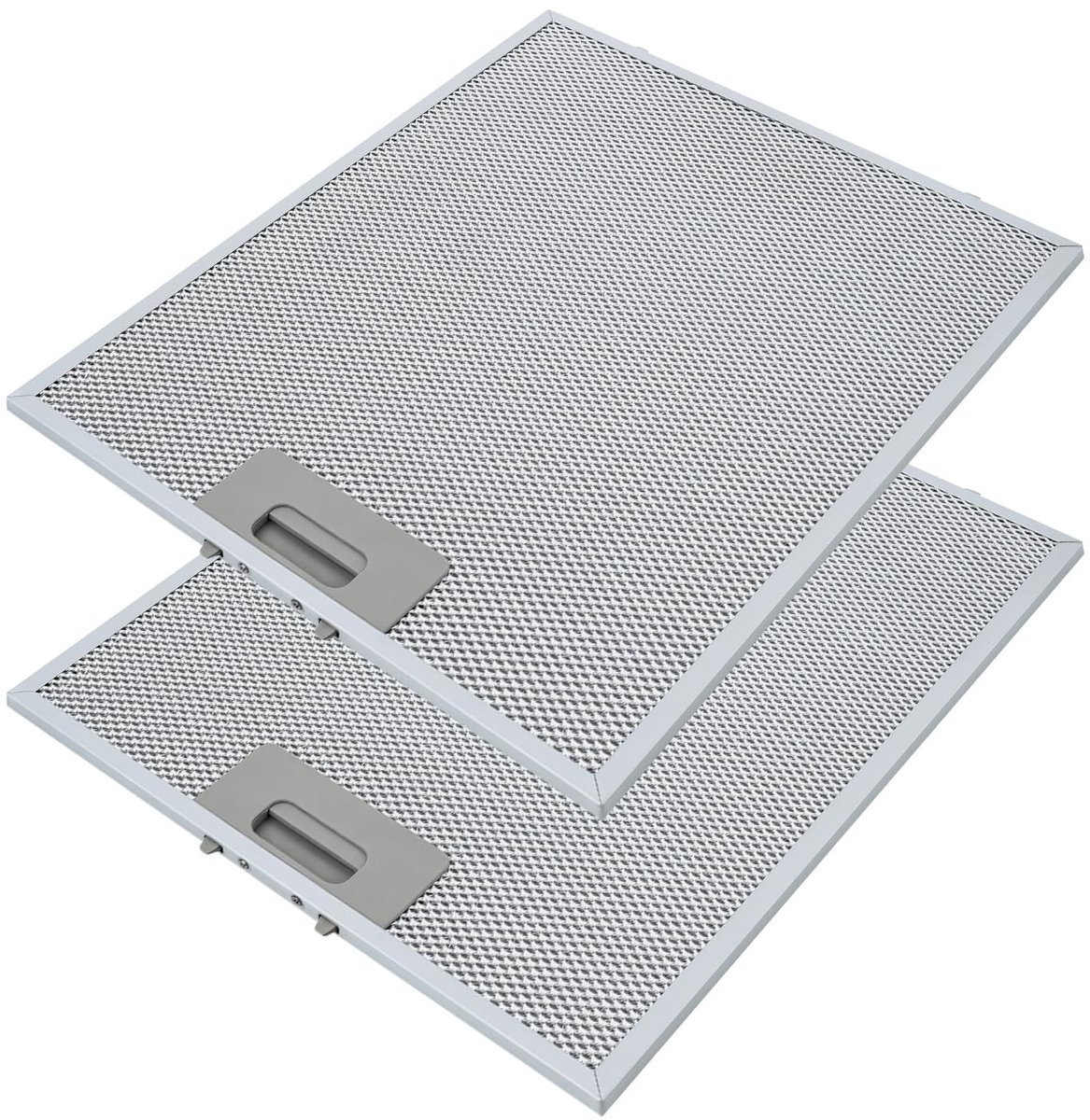 Omgoods - Metaal Vettfilter voor Afzuigkappen - 358 x 258 mm (Set van 2)
