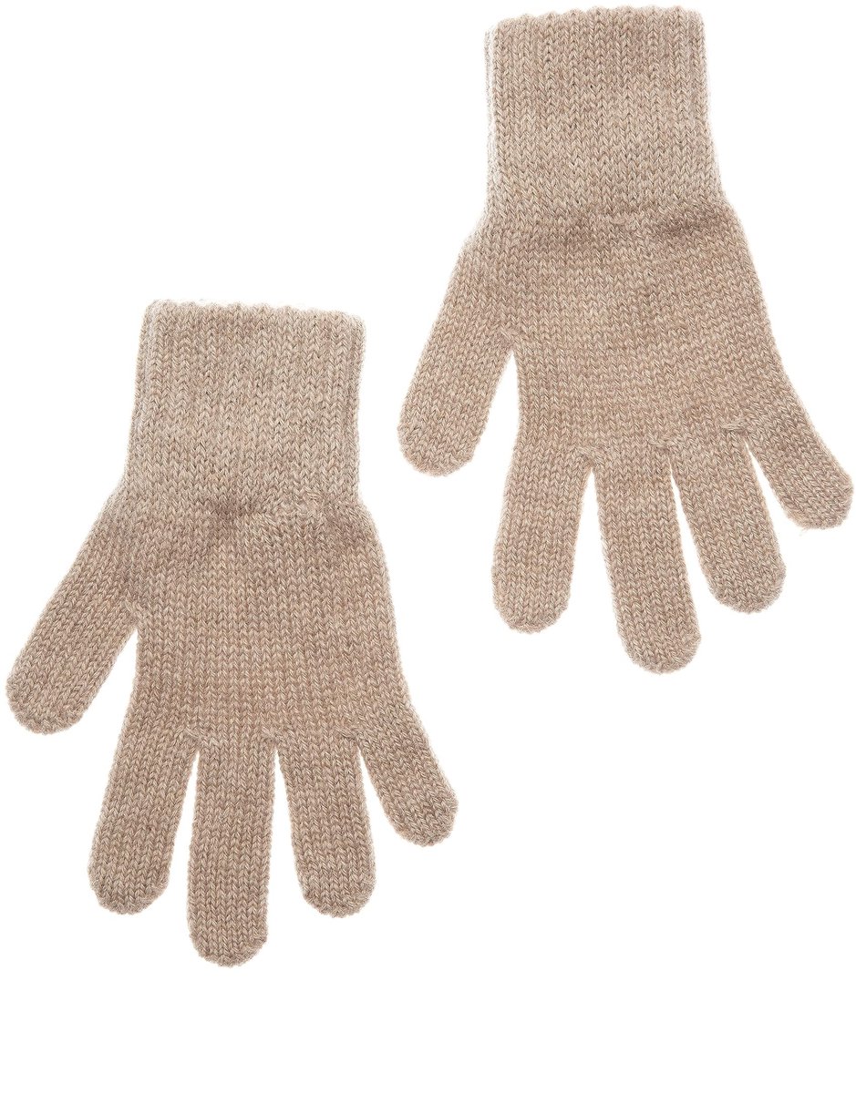 Omgoods - Gebreide Vingerhandschoenen van Wol voor Kinderen - Warme dubbele lagen voor jongens en meisjes van 1-8 jaar