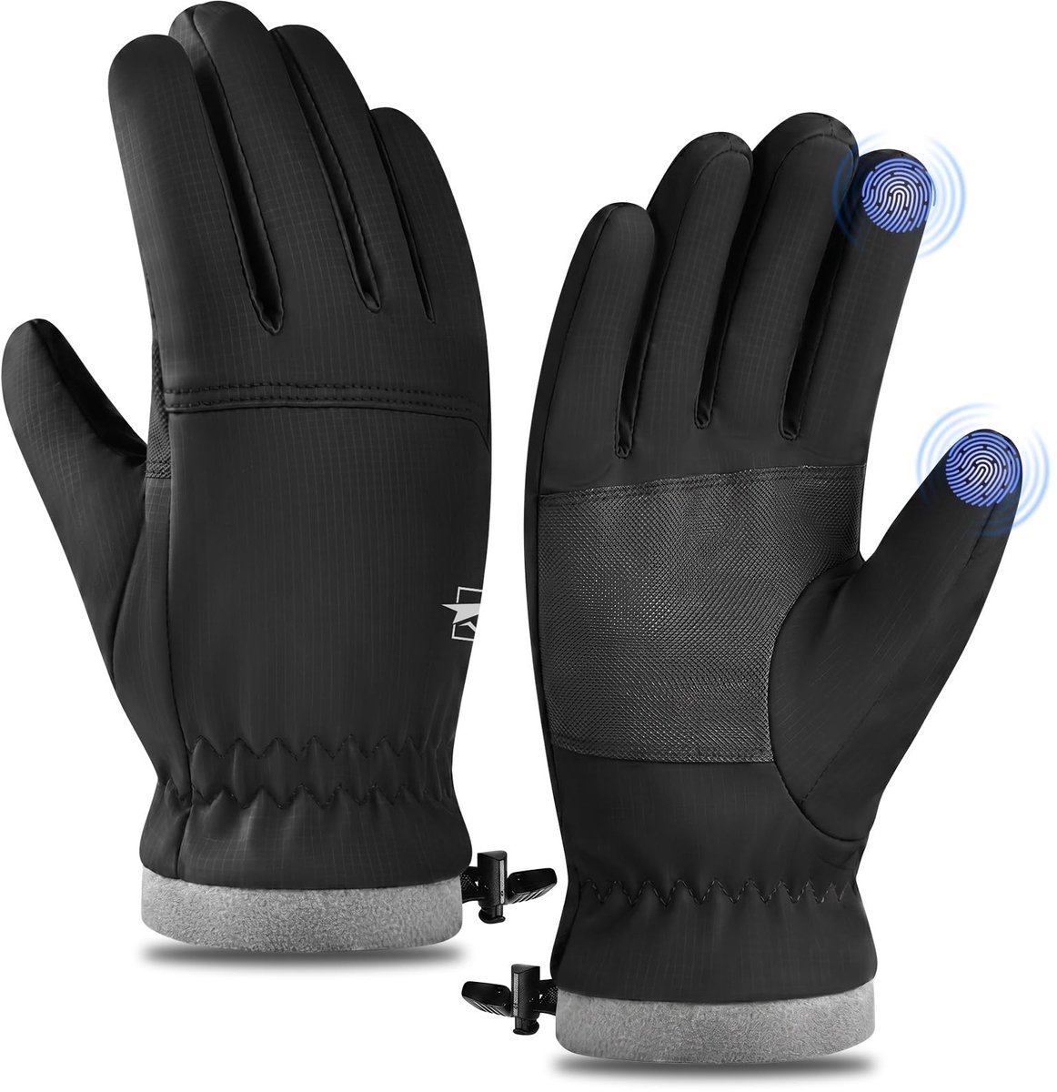 Omgoods - Winterhardlopende Handschoenen - Warm en Waterdicht voor Buitenactiviteiten