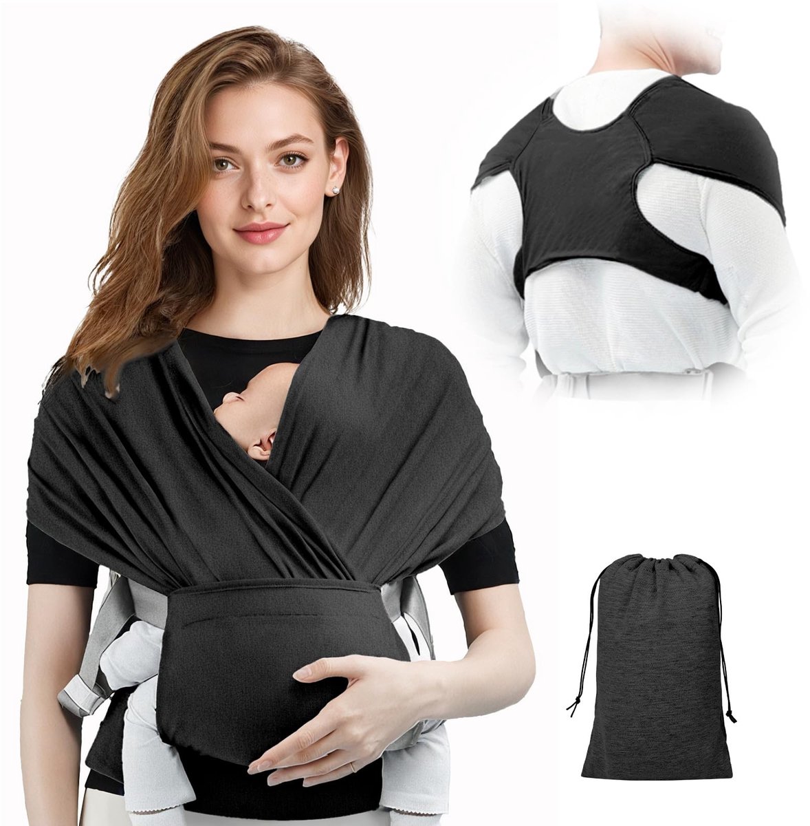 Omgoods - Ergonomische Draagbare Babydrager met Verstelbare Gespen