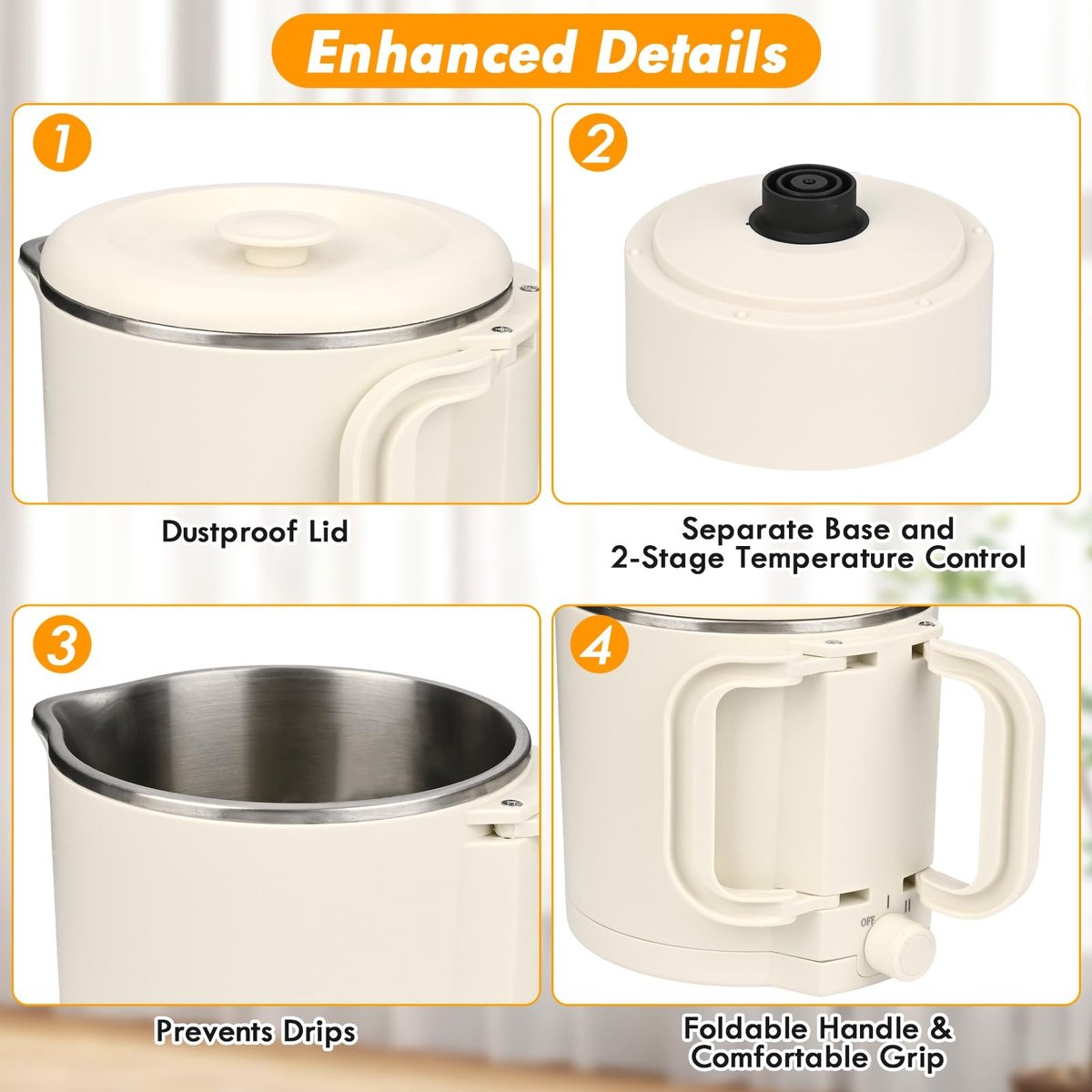 Omgoods - Wax Melt Pot met Spout - Compleet Kaarsenmaken Set voor Beginners
