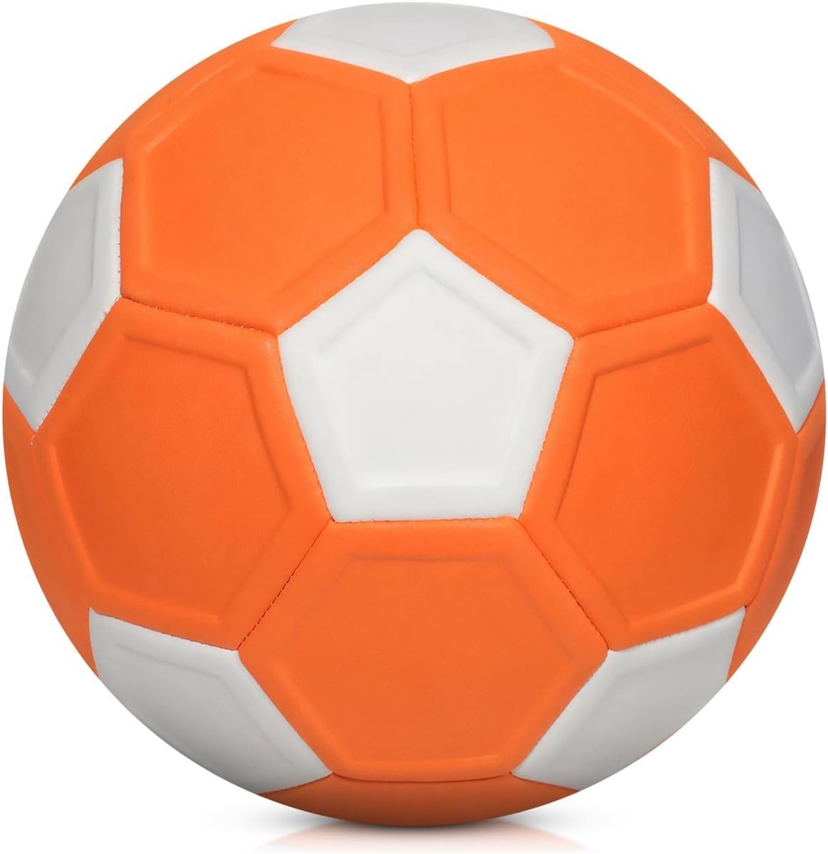 Curve Ball, 20 cm voetbal voor kinderen, Curveball voetbal maat 4, Eva-rubber softbal, uniseks, kindervoetbal voor voetbaltraining binnen en buiten