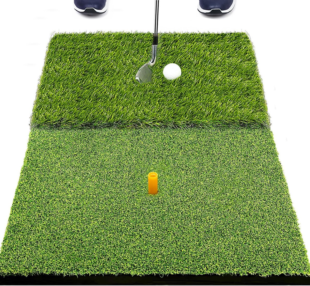 Grote opvouwbare golf-slagmat, nauwe liggen, ruw en fairway voor rijden, chipping en putting training, draagbare golfoefeningsmat