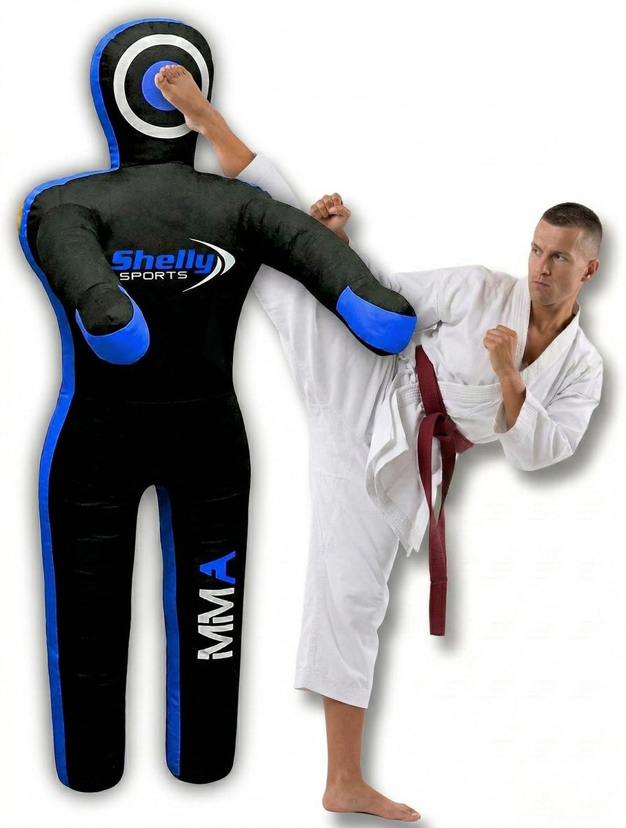 Omgoods - Canvas Grappling Dummy voor Judo en Boksen - Ongevuld