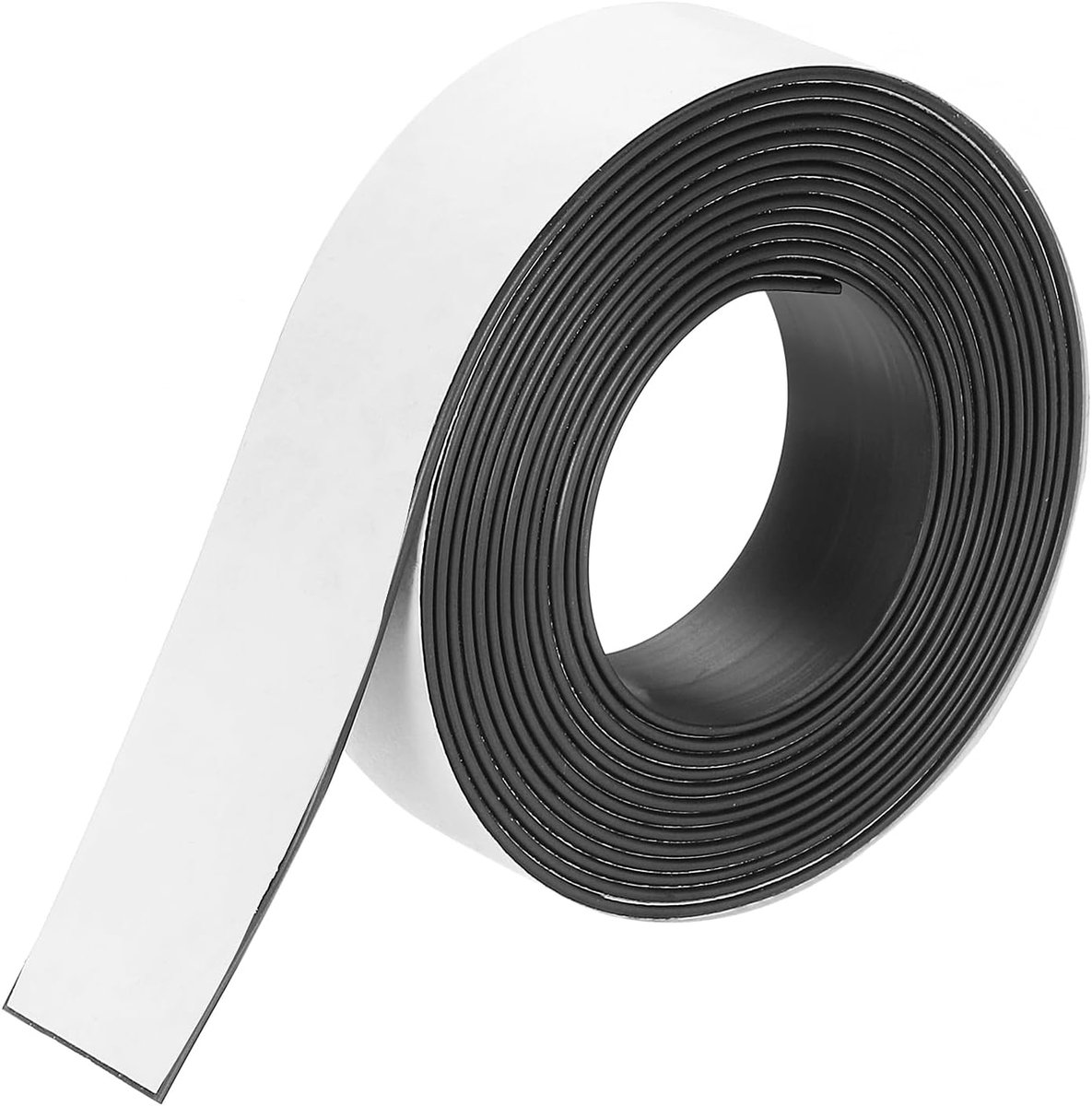 Magneetband 24 m x 1 3/16 inch breedte x 3/32 inch dikke zelfklevende etiketten zelfklevende magneetband voor koelkasten, whiteboards en doe-het-zelvers
