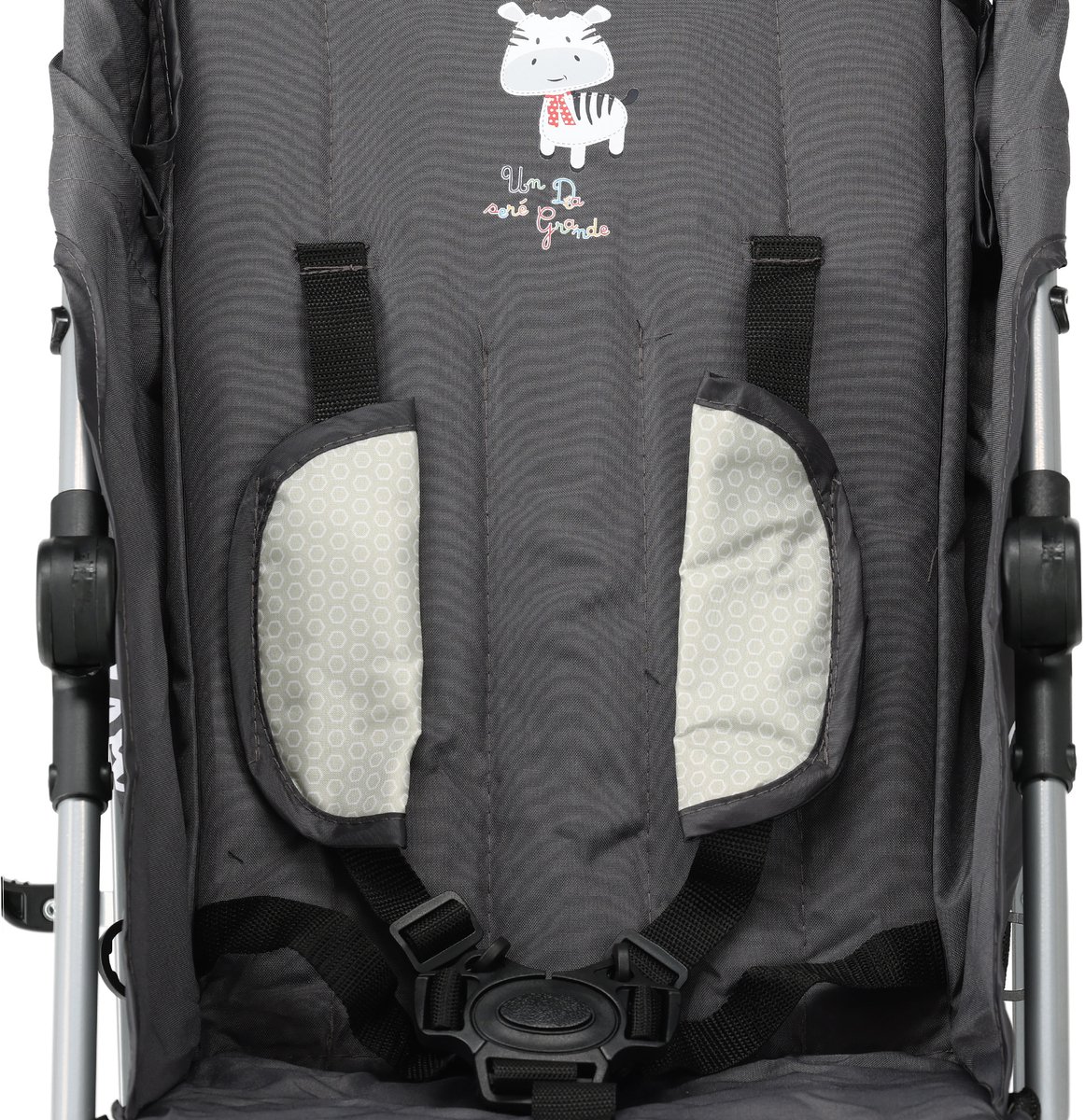 Asalvo Buggy - Paraplu Buggy - Compact Inklapbaar - Grijs/Créme — cadeau in Cadeau-ideeën - foto 4