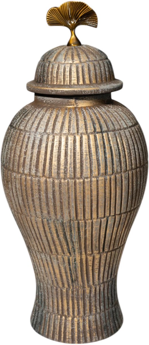 SnelShoppen - TIBOR keramische regenton metaal - Duurzame tuinaccessoire voor wateropvang, 200L, stijlvol design, perfect voor tuin, balkon en eco-vri