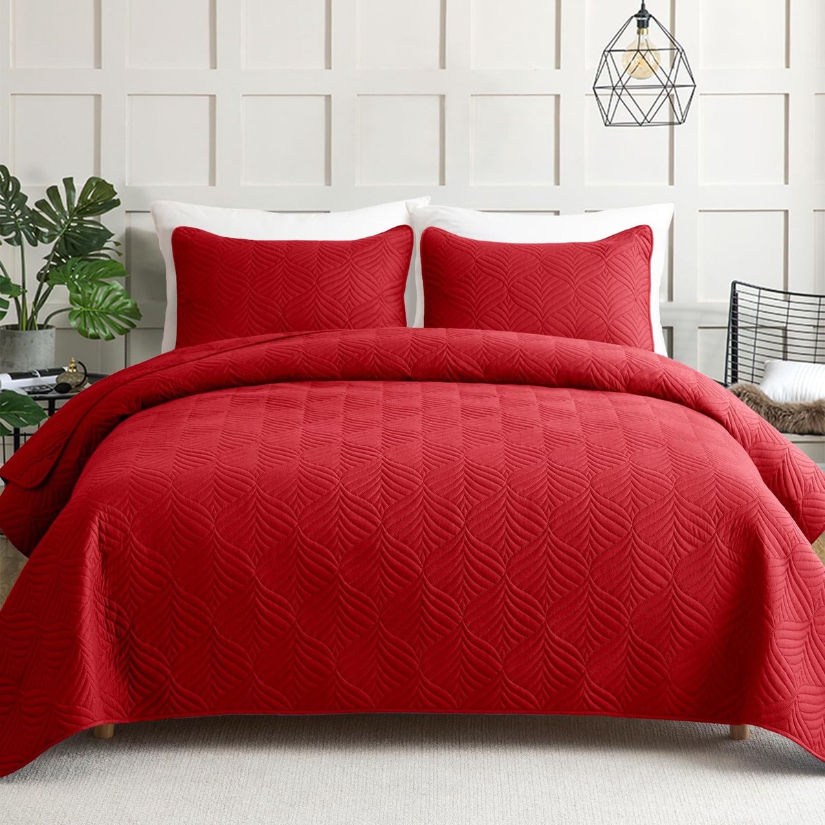 Omgoods - Moderne Bedsprei 240 x 260 cm met 2 Kussenslopen