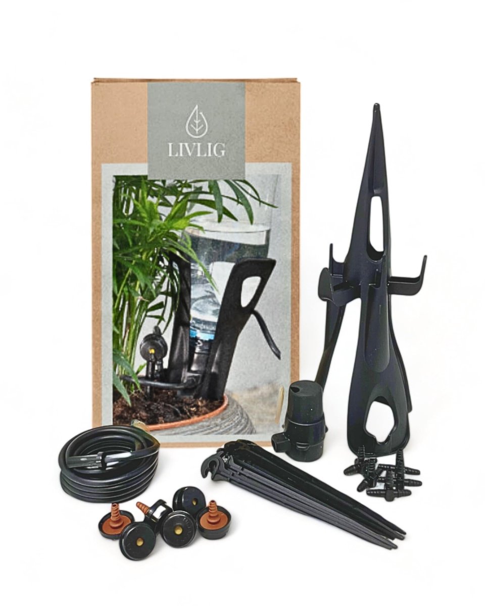 Omgoods - Wateringssysteem met PET-fles - Voor tot 6 Planten