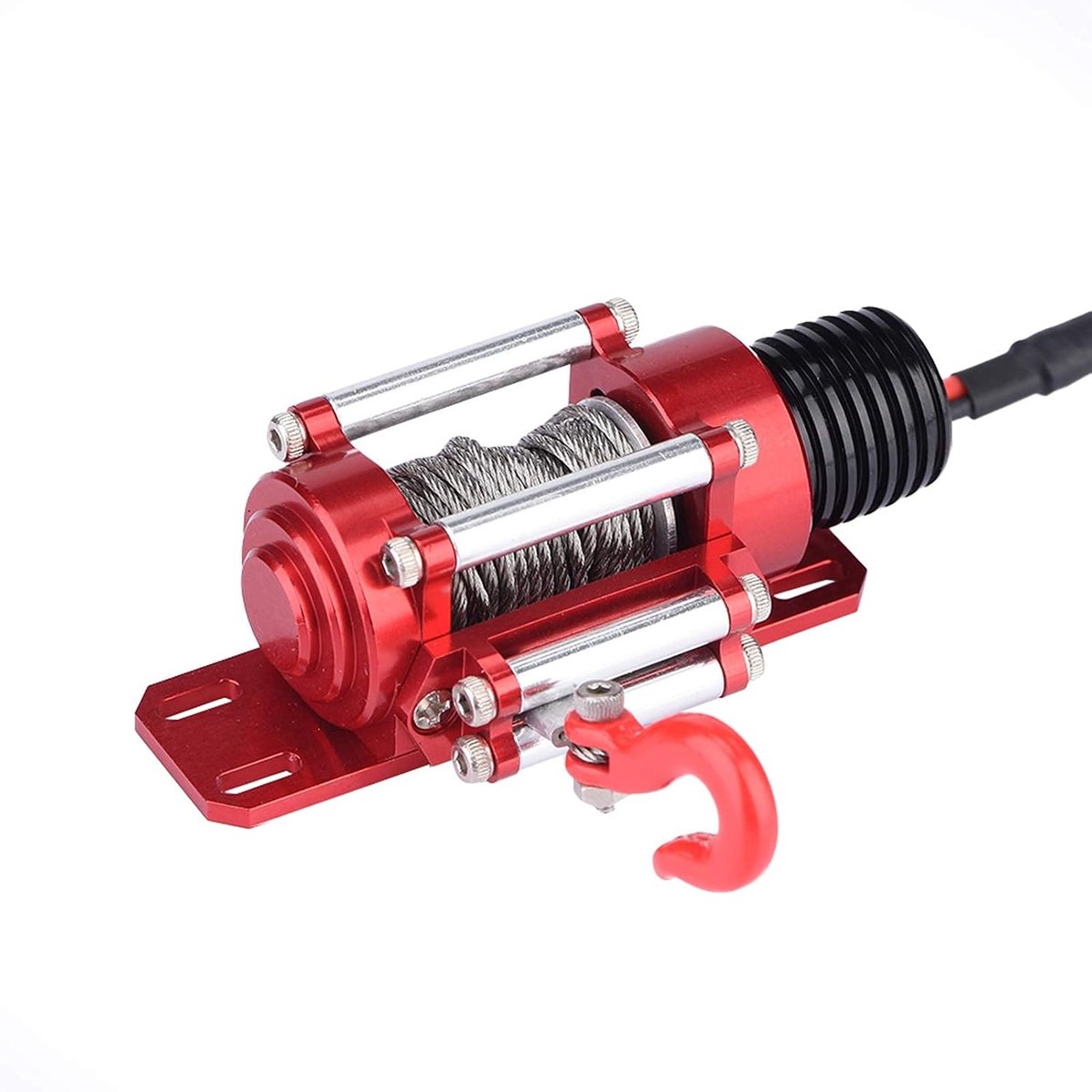 Elektrische Metalen Lier SCX10 D90 D110, Mini Elektrische Metalen Lier Geschikt voor Crawler Klimauto's