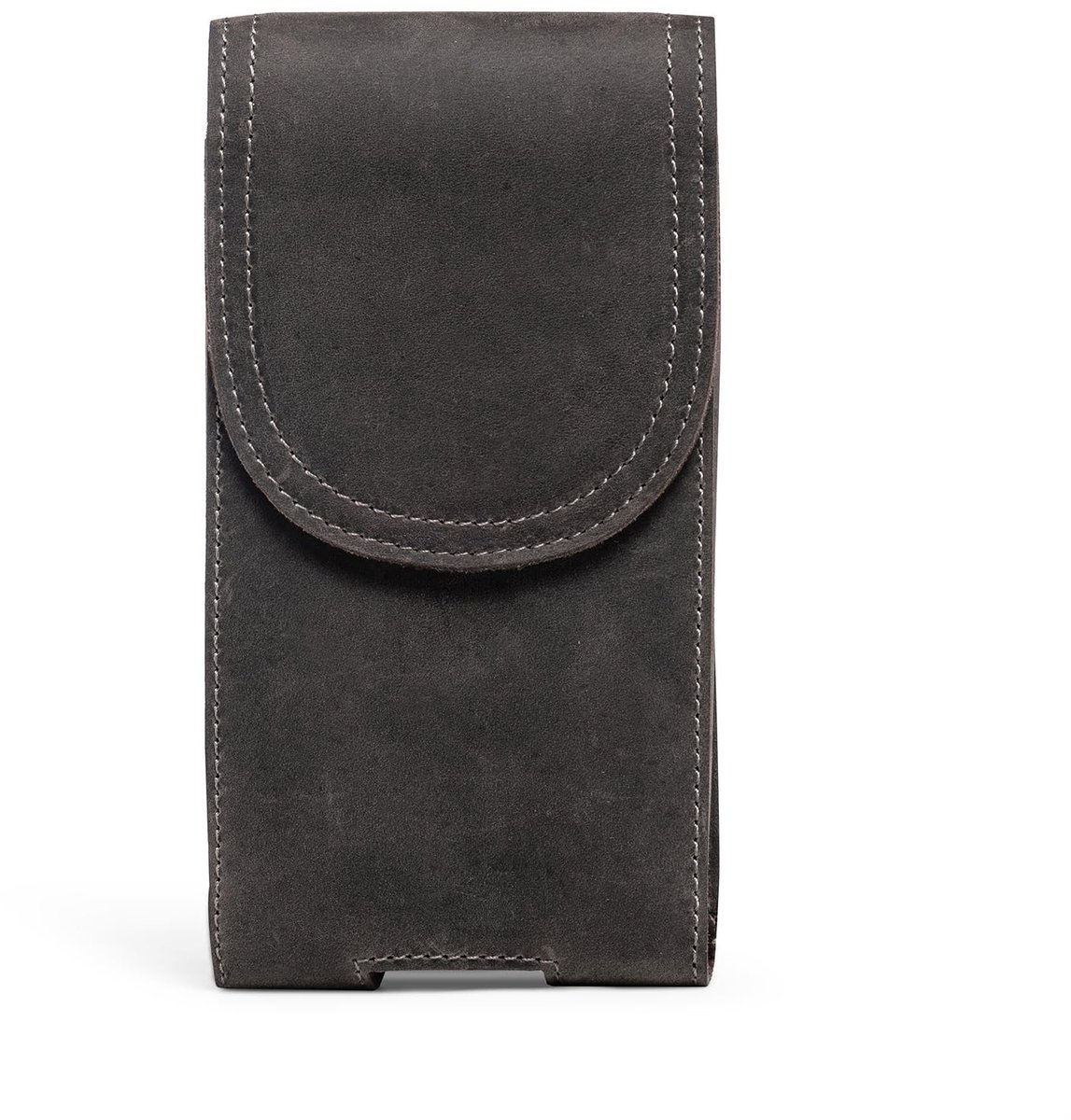 Omgoods - Mini Smartphone Hoes met Genuin Leer voor iPhone 16/15/14/13/12/11 Pro Max