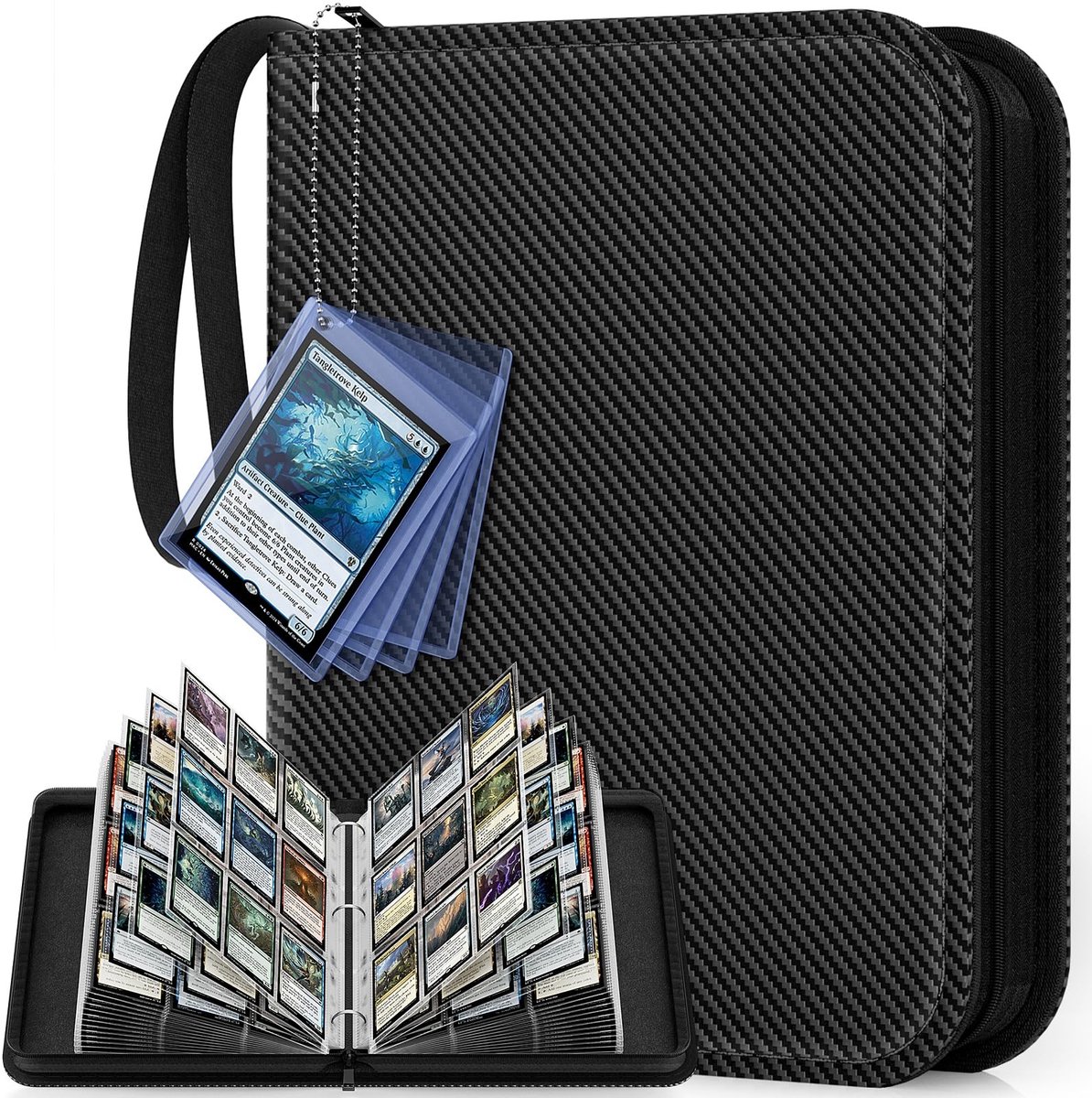 Omgoods - 720 Pockets Ruilkaart Binder - 9 Compartimenten Organiser