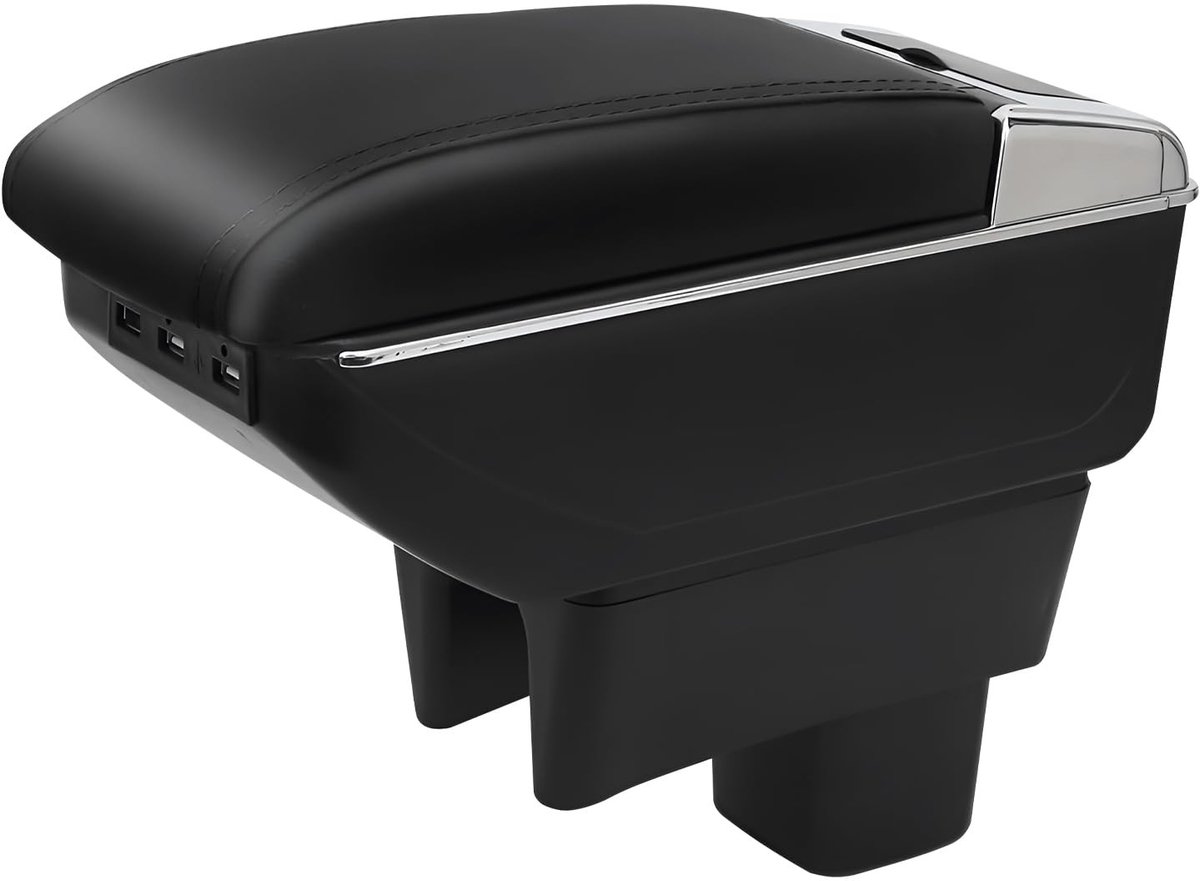 Omgoods - Auto Armsteun voor Suzuki Swift 2005-2024 - Dubbele Laag met USB Poorten