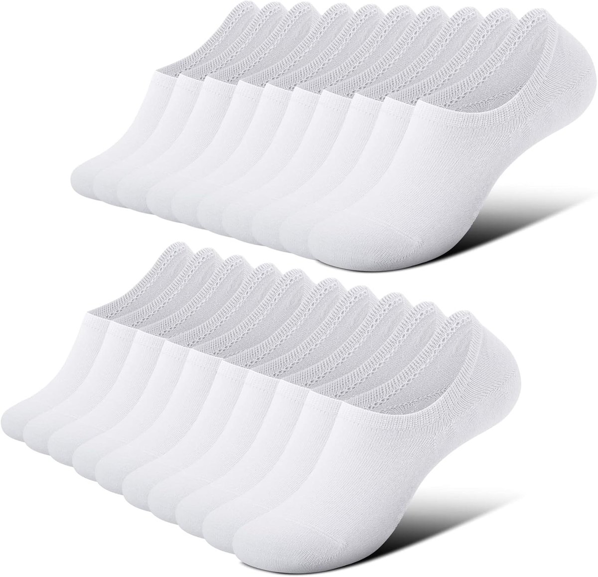 Sokken Dames Heren 10 Pack Sneakersokken
