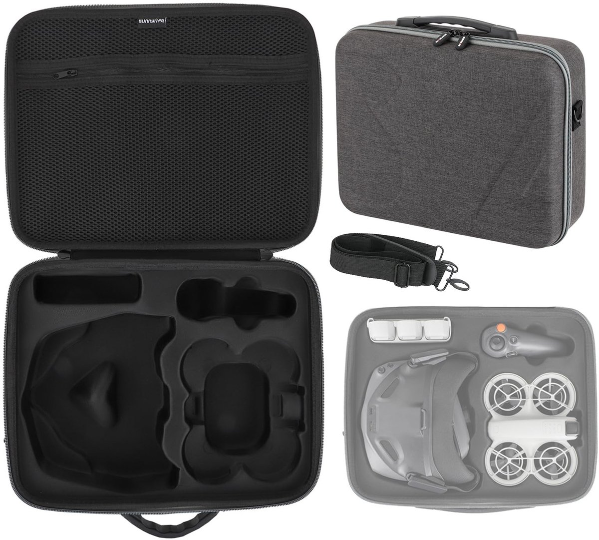 Omgoods - Draagtas voor DJI Neo Goggles N3 met Volledige Bescherming