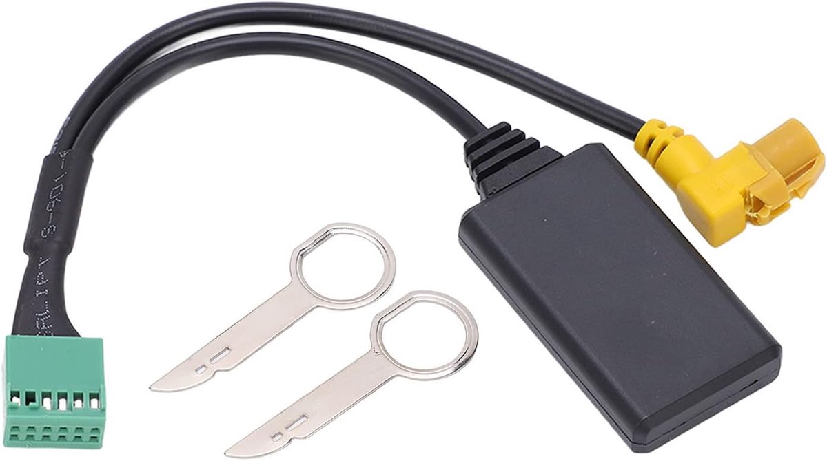 Draadloze Audio Draad, MMI 3G AMI 12Pin Bluetooth 5.0 AUX Kabel Adapter Draadloze Audio Input Vervanging voor A4 A6 Q5 Q7 A5 S5