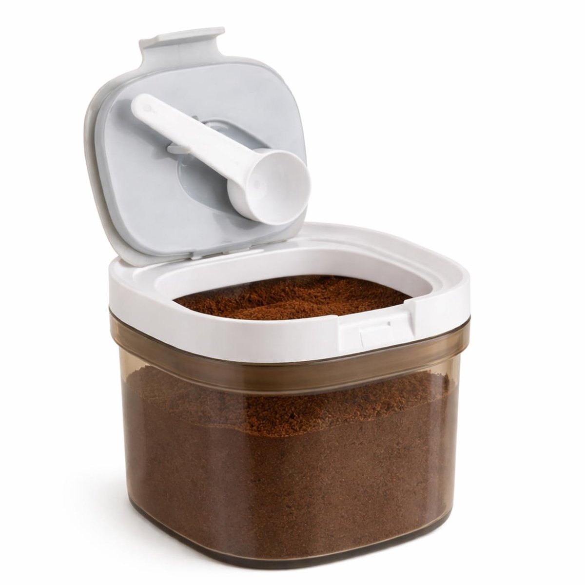 Omgoods - Koffie Bewaarblik 800ml - Luchtdichte Opbergcontainer voor Koffie en Specerijen